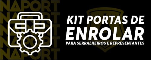 Kit de portas de enrolar